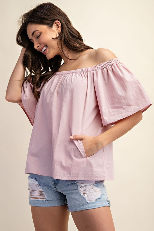 Tatiana Pink Top