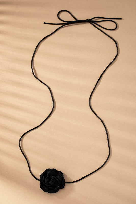 Flower Necklace Choker