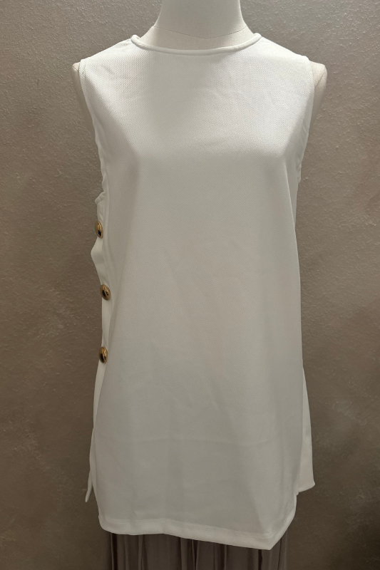Button Long Top