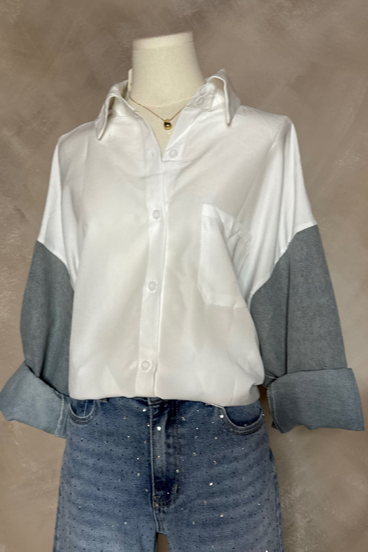 Duo  Denim Top Vest