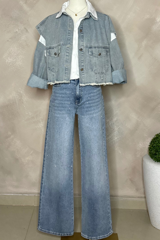 Duo  Denim Top Vest
