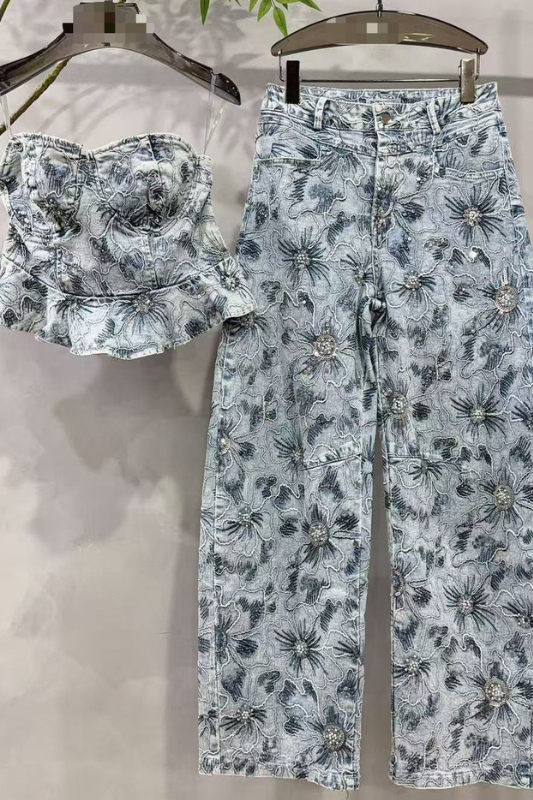 Dana Denim Set