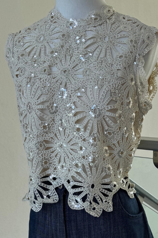 Eyelet Top