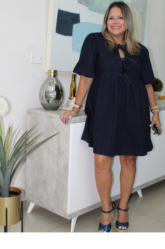 Martina Denim Mini Dress