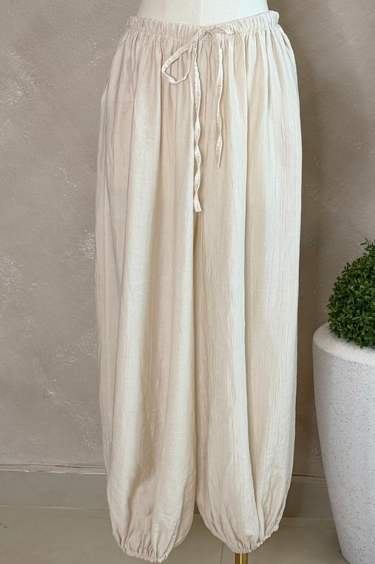 Luxe Ivory Pants
