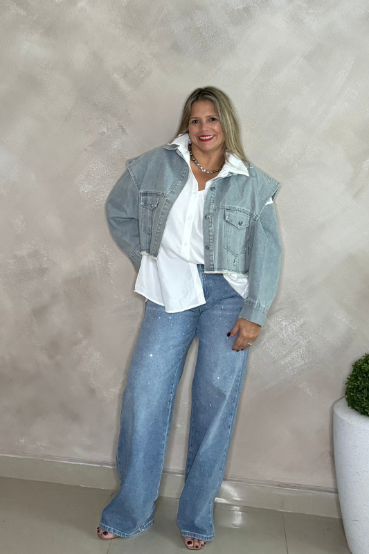Duo  Denim Top Vest
