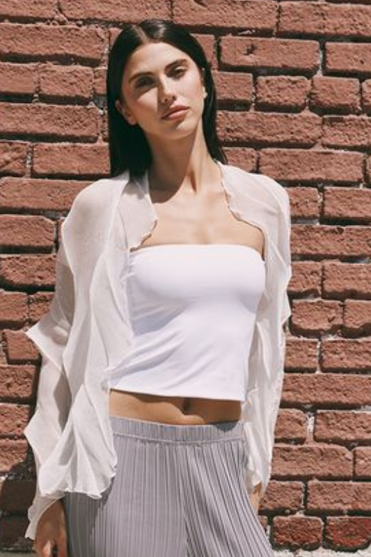 Karis Pleats Bolero