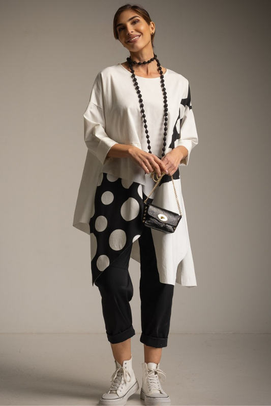 Polka Chic Top