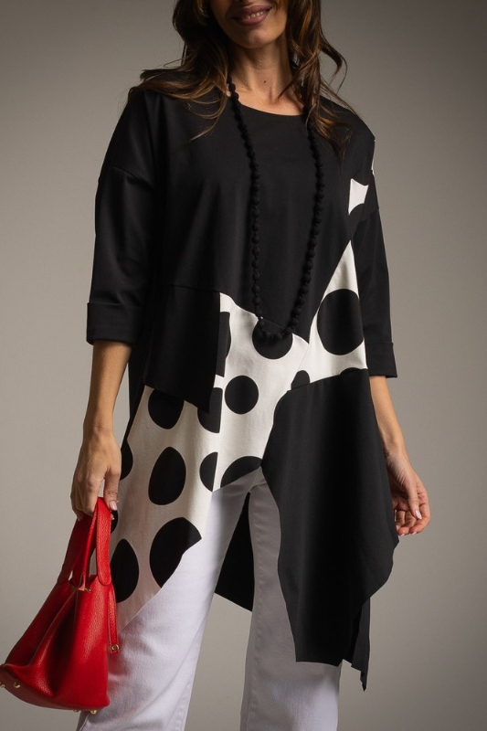 Polka Chic Top