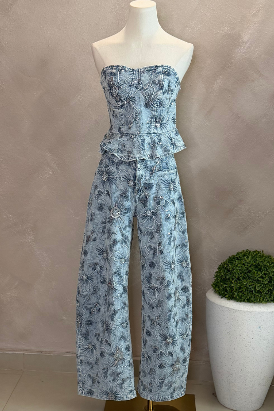 Dana Denim Set