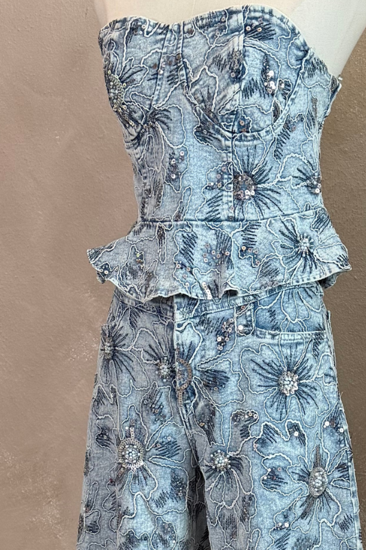 Dana Denim Set