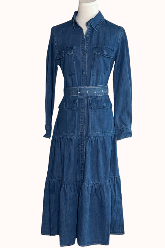 Denim Maxi Dress