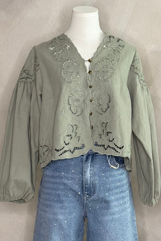 Juli Green Top