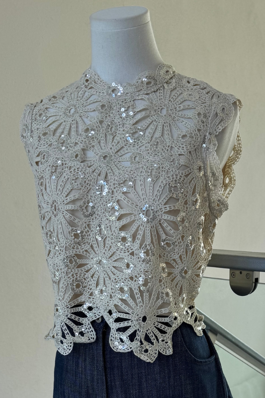 Eyelet Top