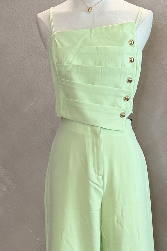 Green Pants Set