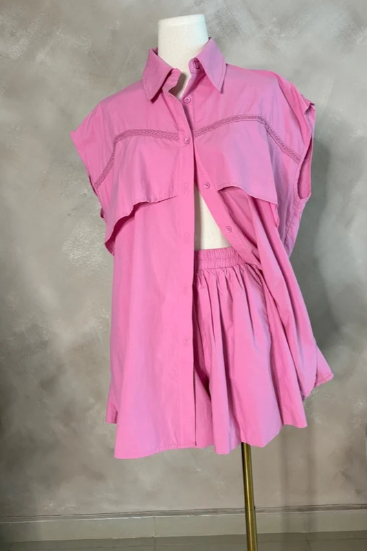 Lucia Short Set Pink