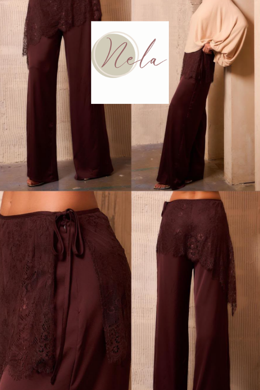 Lace Skirt Pants