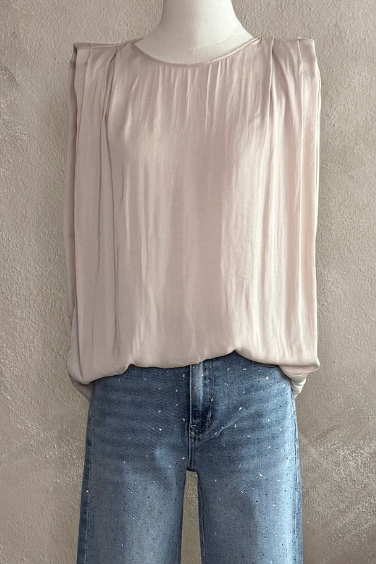 Loren Satin Top