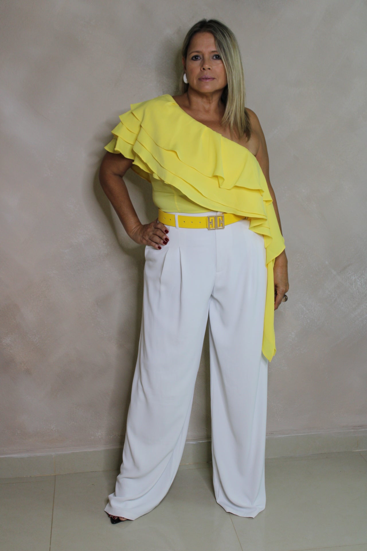 Anais white Pants