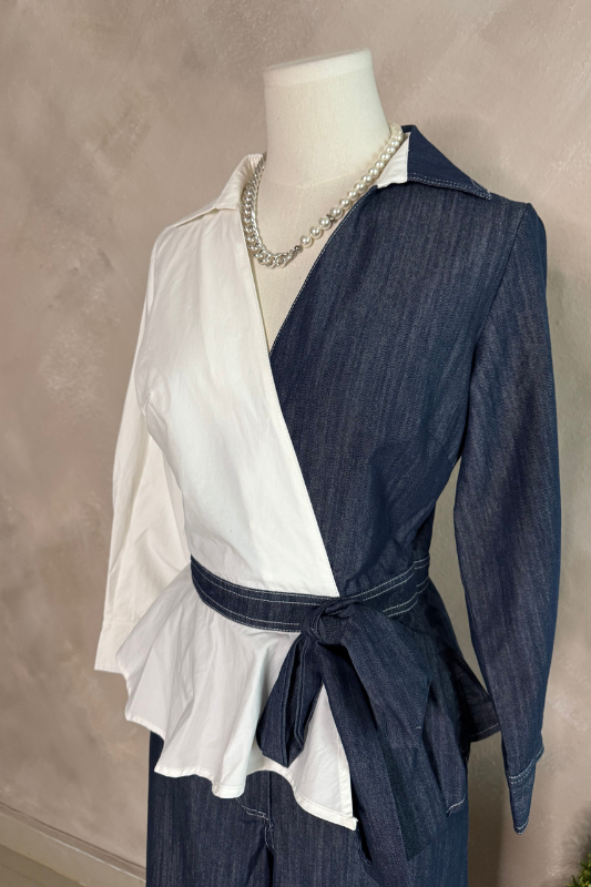 Peplum Pants Set
