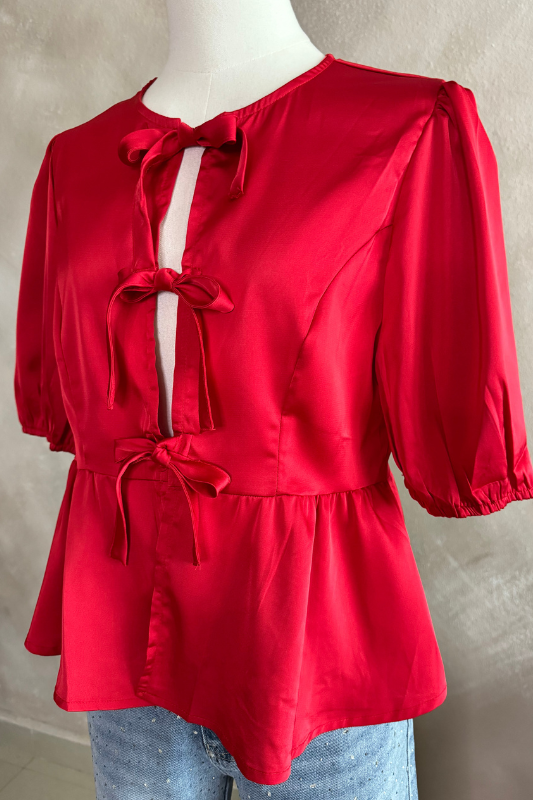 Juliana Red Top