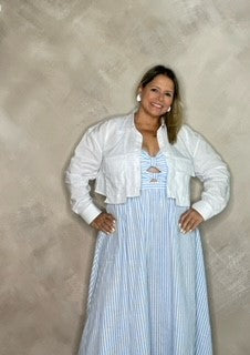 Blue Sky Midi Dress